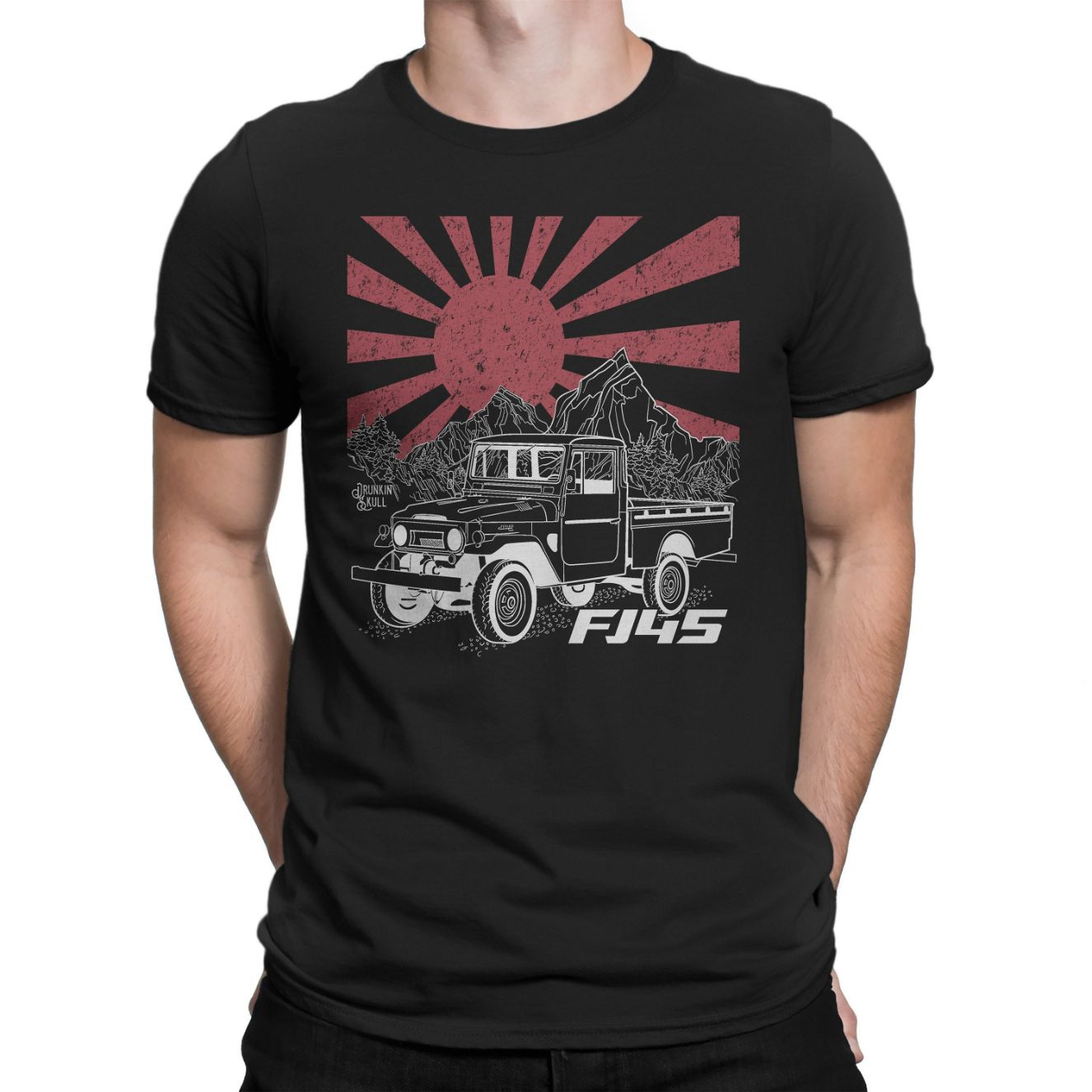 FJ45 Under The Rising Sun Soft Spun Mens T-Shirt FJ45 Under The Rising Sun Soft Spun Mens T-Shirt