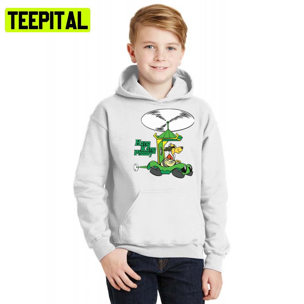 Flying Car Hong Kong Phooey Retro Animation Hoodie Flying Car Hong Kong Phooey Retro Animation Hoodie
