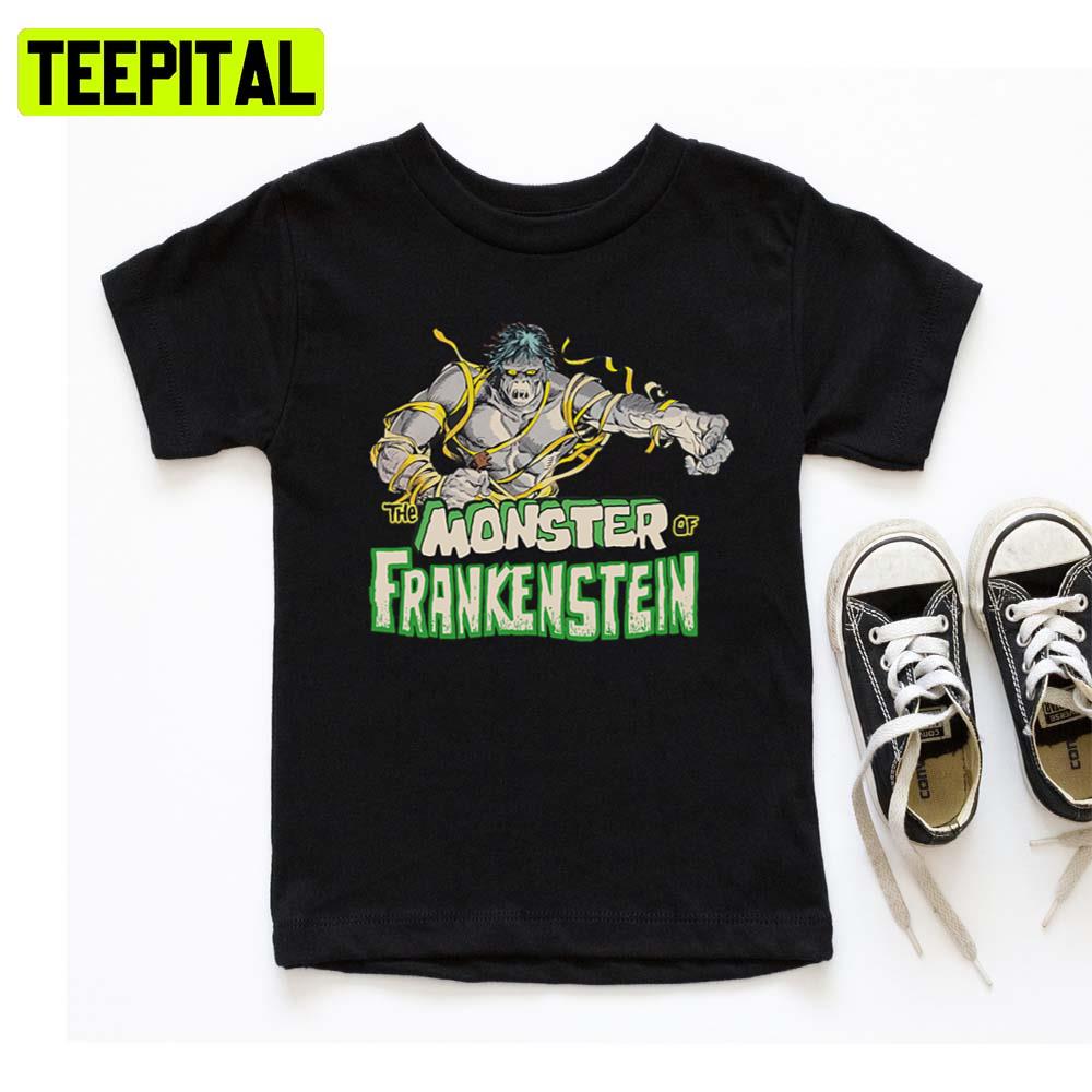 Frankenstein's Monster Halloween Illustration Hoodie Frankenstein's Monster Halloween Illustration Hoodie