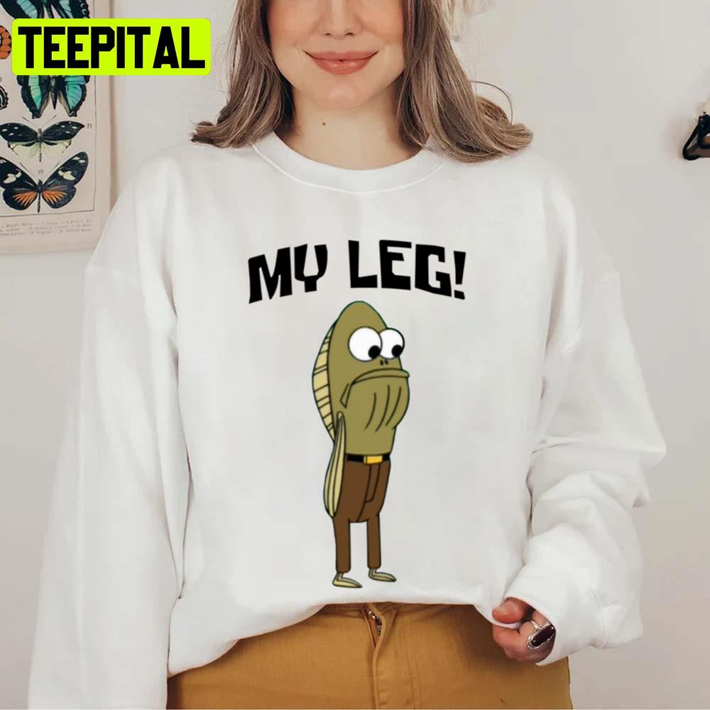 Fred The Fish My Leg Spongebob Squarepants Unisex Sweatshirt Fred The Fish My Leg Spongebob Squarepants Unisex Sweatshirt