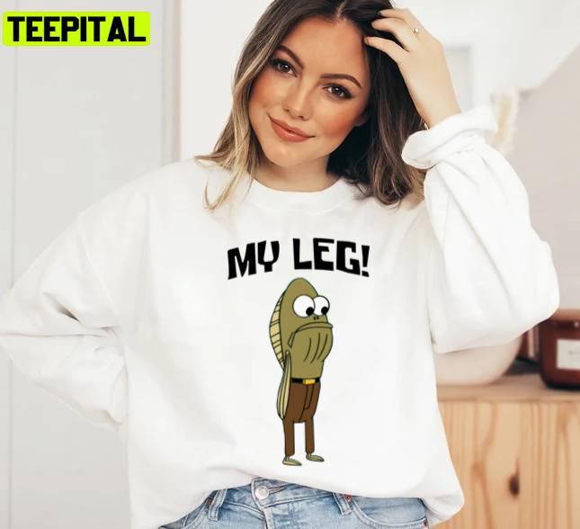 Fred The Fish My Leg Spongebob Squarepants Unisex Sweatshirt Fred The Fish My Leg Spongebob Squarepants Unisex Sweatshirt