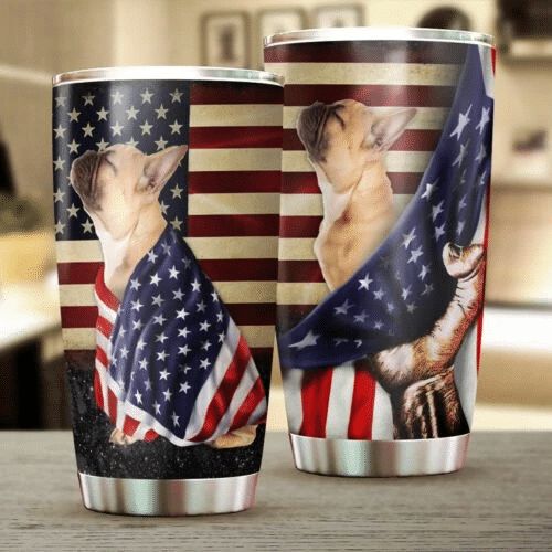 French Bulldog American Stainless Steel Cup French Bulldog American Stainless Steel Cup