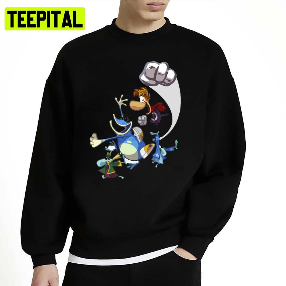 Friends Forever Rayman Legends Unisex Sweatshirt Friends Forever Rayman Legends Unisex Sweatshirt