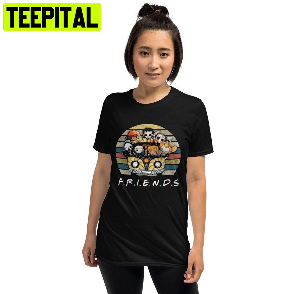 Friends Funny Retro Vintage Horror Kliller Lovers Halloween Trending Unisex Shirt Friends Funny Retro Vintage Horror Kliller Lovers Halloween Trending Unisex Shirt