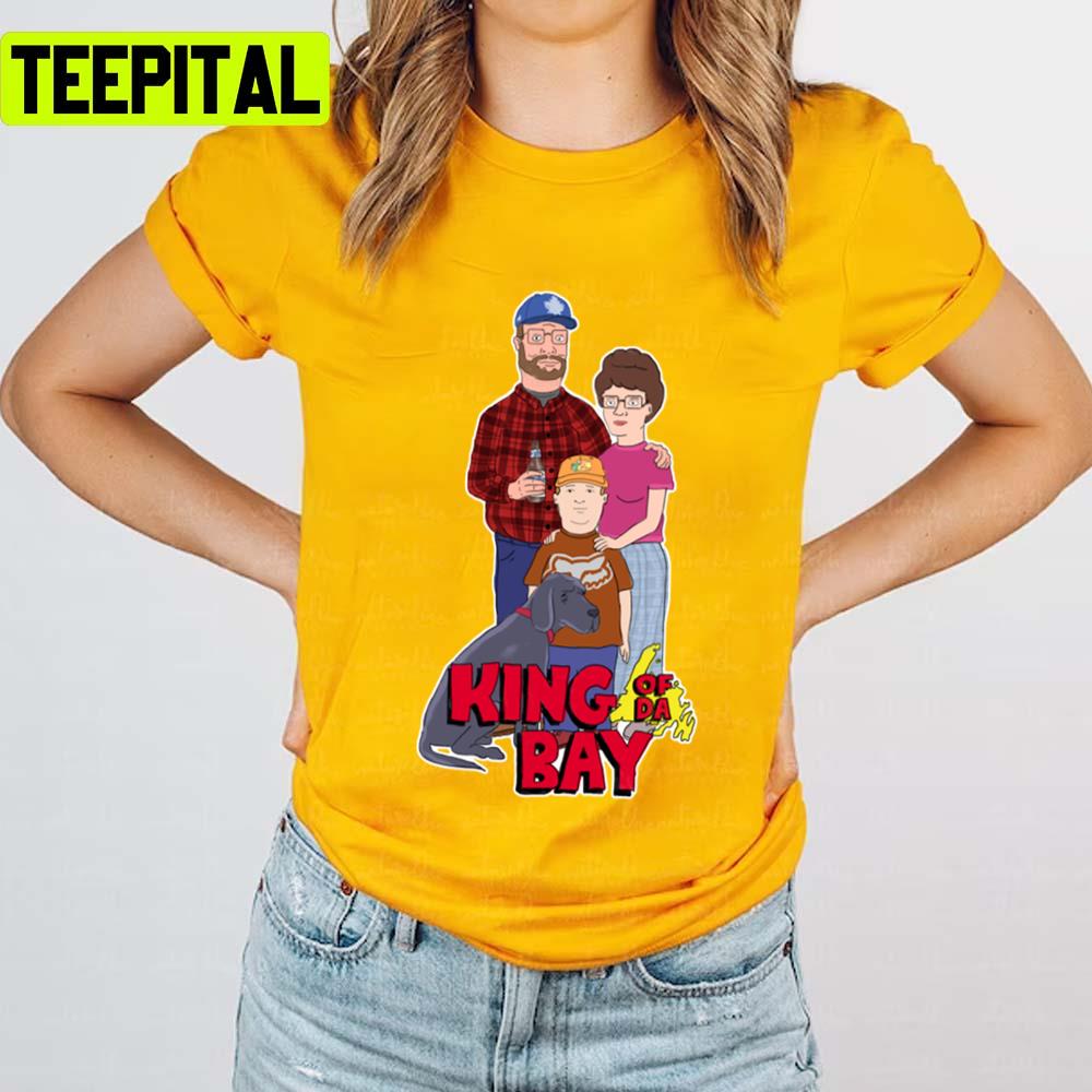 Funny Character Newfoundland King Of Da Bay Unisex T-Shirt Funny Character Newfoundland King Of Da Bay Unisex T-Shirt