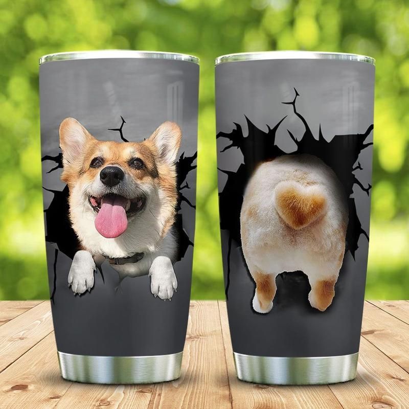 Funny Corgi Stainless Steel Cup Funny Corgi Stainless Steel Cup