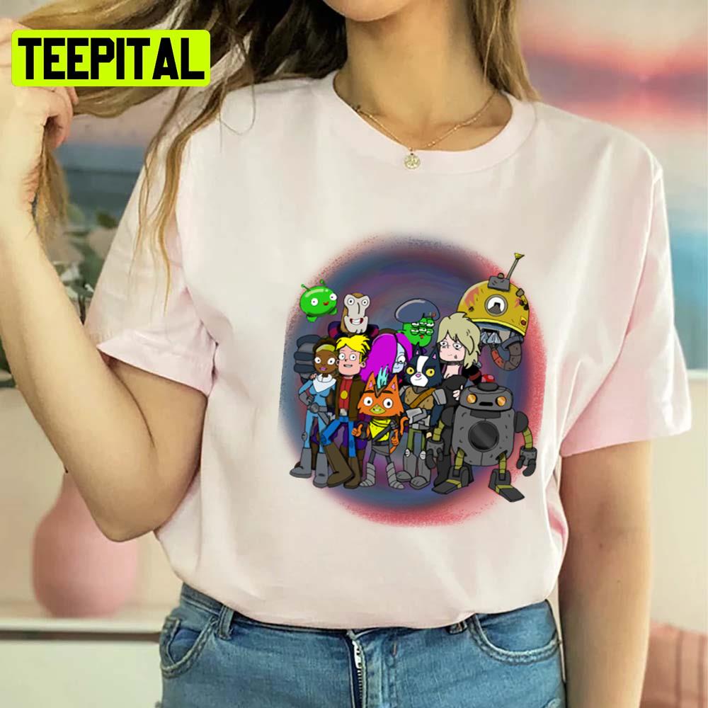 Funny Crew Final Space Unisex Sweatshirt Funny Crew Final Space Unisex Sweatshirt