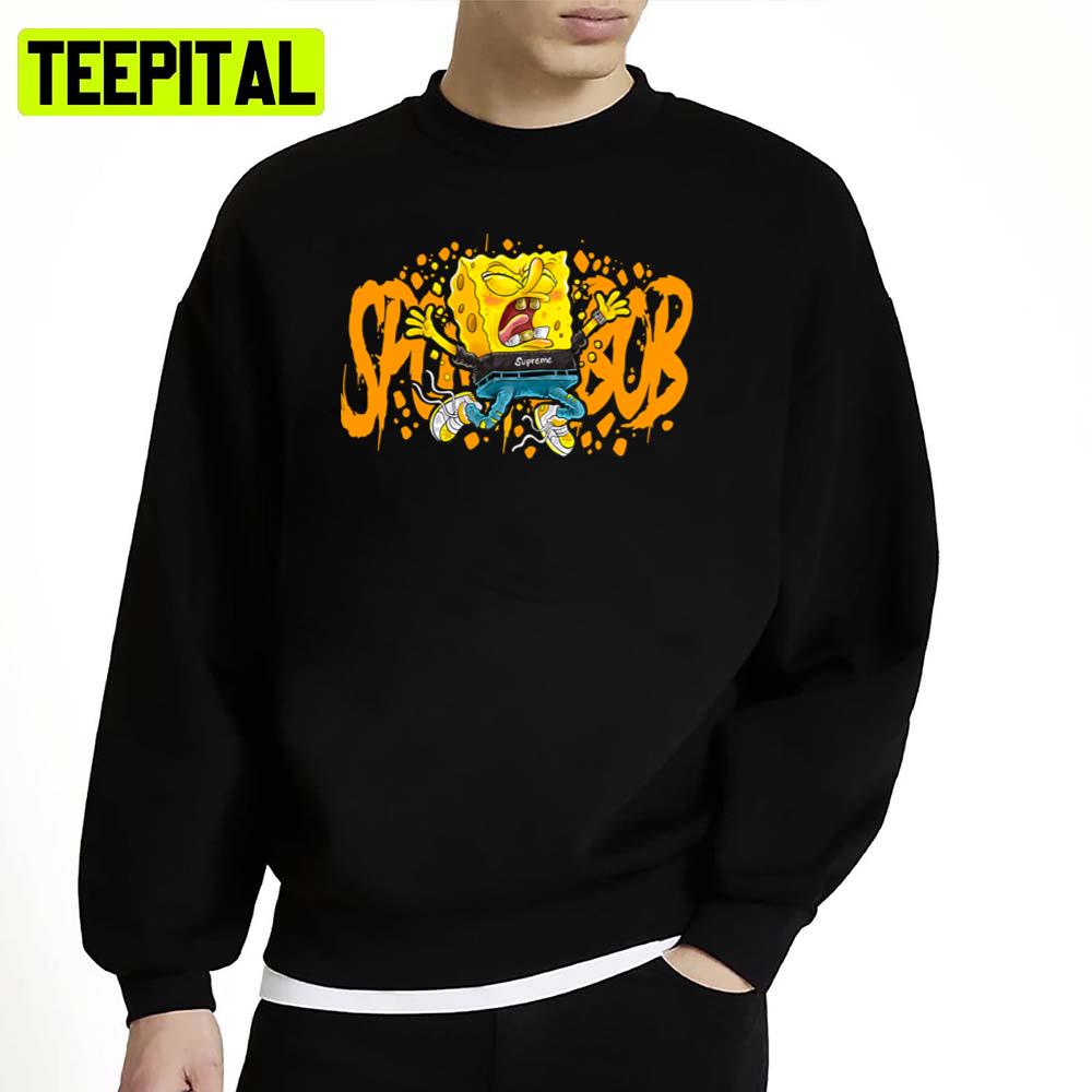 Funny Design Spongebob Squarepants Unisex Sweatshirt Funny Design Spongebob Squarepants Unisex Sweatshirt