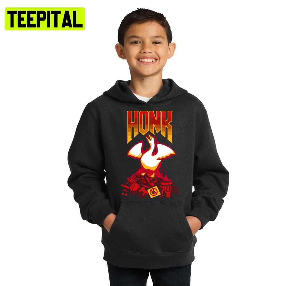 Funny Doom Game Design Untitled Goose Game Hoodie Funny Doom Game Design Untitled Goose Game Hoodie