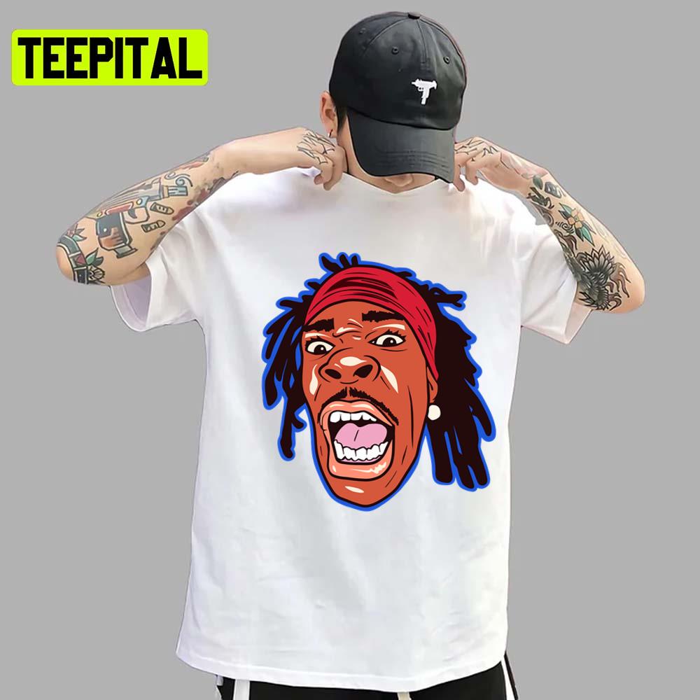 Funny Face Of Busta Rhymes Unisex T-Shirt Funny Face Of Busta Rhymes Unisex T-Shirt