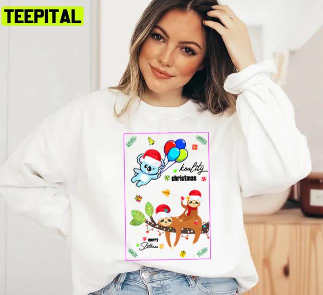 Funny Greeting Card Merry Slothmas Koality Christmas Unisex Sweatshirt Funny Greeting Card Merry Slothmas Koality Christmas Unisex Sweatshirt