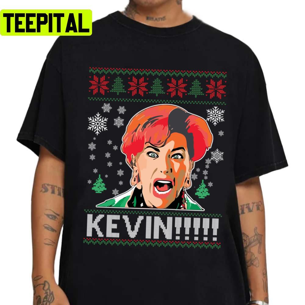 Funny Home Alone Kevin Christmas Ugly Unisex Sweatshirt Funny Home Alone Kevin Christmas Ugly Unisex Sweatshirt