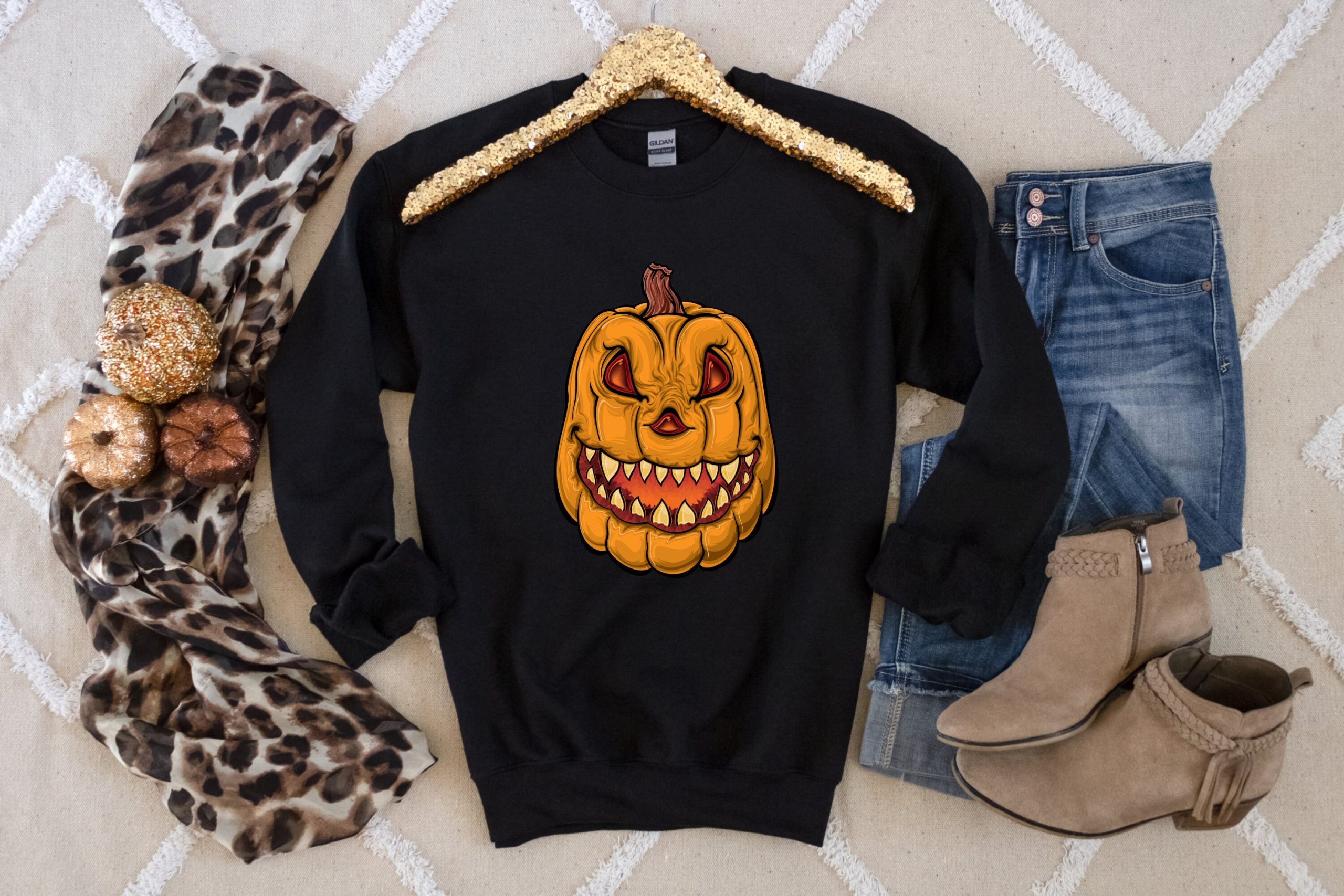 Funny Party Spooky Season Kids Jack O Lantern Pumpkin Halloween Unisex Sweatshirt Funny Party Spooky Season Kids Jack O Lantern Pumpkin Halloween Unisex Sweatshirt