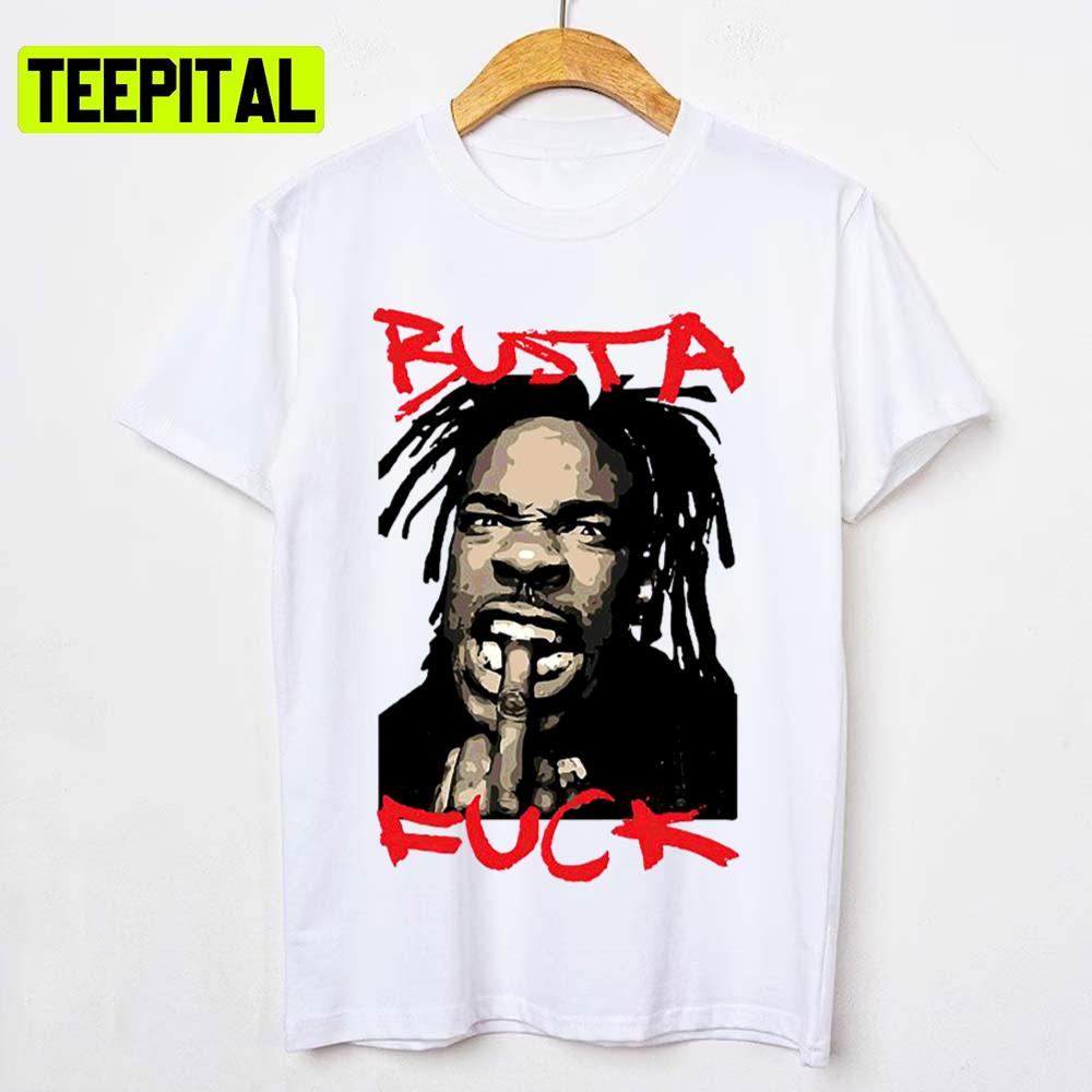 Funny Portrait Busta Rhymes Unisex T-Shirt Funny Portrait Busta Rhymes Unisex T-Shirt