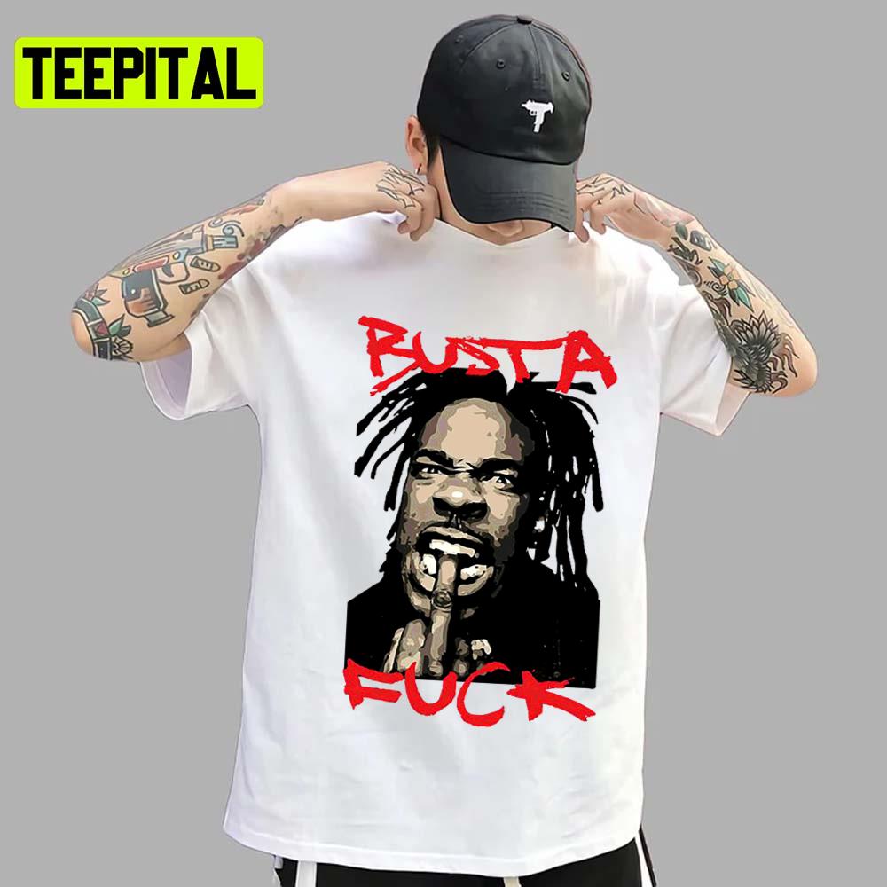 Funny Portrait Busta Rhymes Unisex T-Shirt Funny Portrait Busta Rhymes Unisex T-Shirt