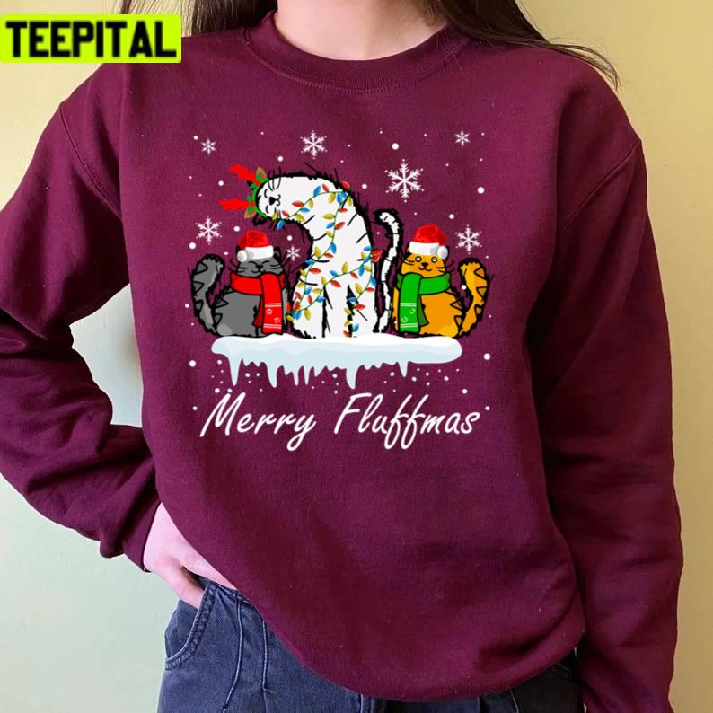 Funny Suad Merry Fluffmas Xmas Art Unisex Sweatshirt Funny Suad Merry Fluffmas Xmas Art Unisex Sweatshirt