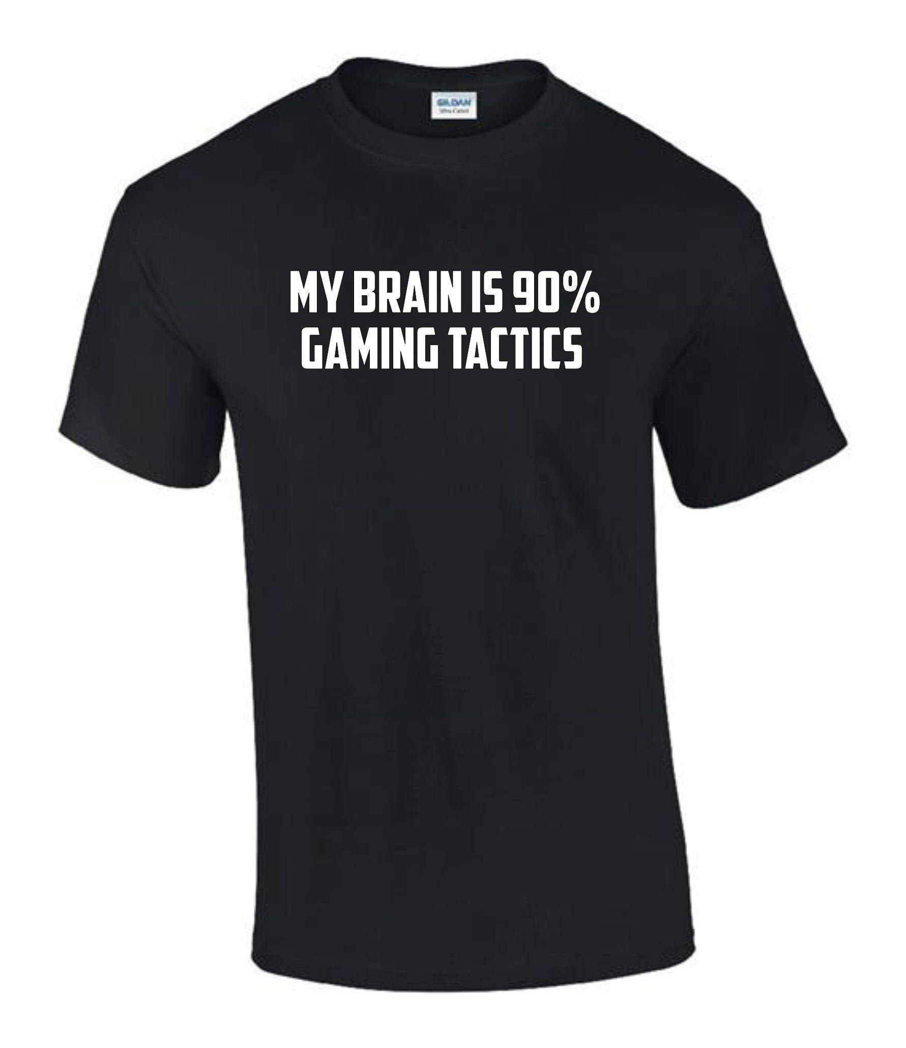 Gaming Tactics 90 Gamer T-Shirt Gaming Tactics 90 Gamer T-Shirt