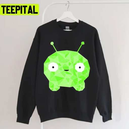 Geometric Art Mooncake Polygon Final Space Unisex T-Shirt