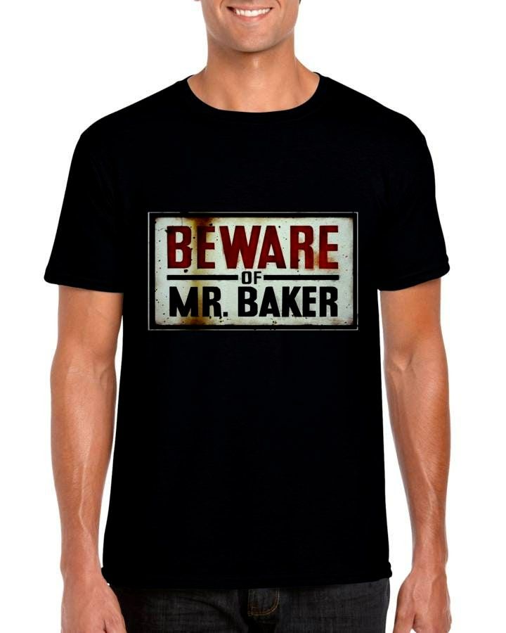 Ginger Baker - Cream - Beware of Mr Baker - T-Shirt Ginger Baker - Cream - Beware of Mr Baker - T-Shirt
