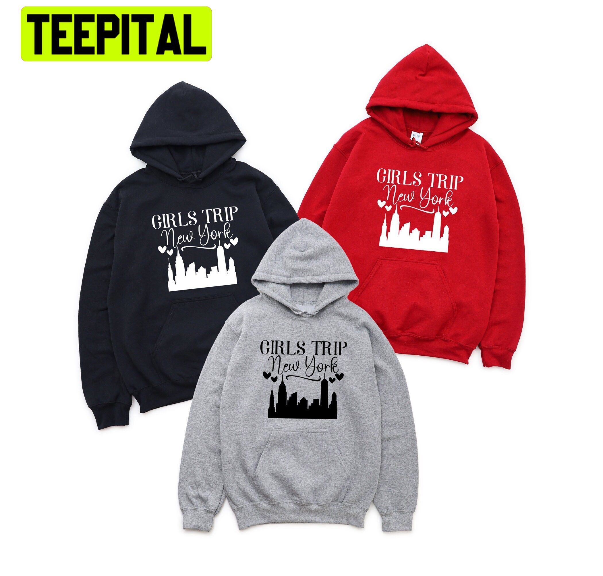 Girl's Trip New York Trending Unisex Hoodie Girl's Trip New York Trending Unisex Hoodie