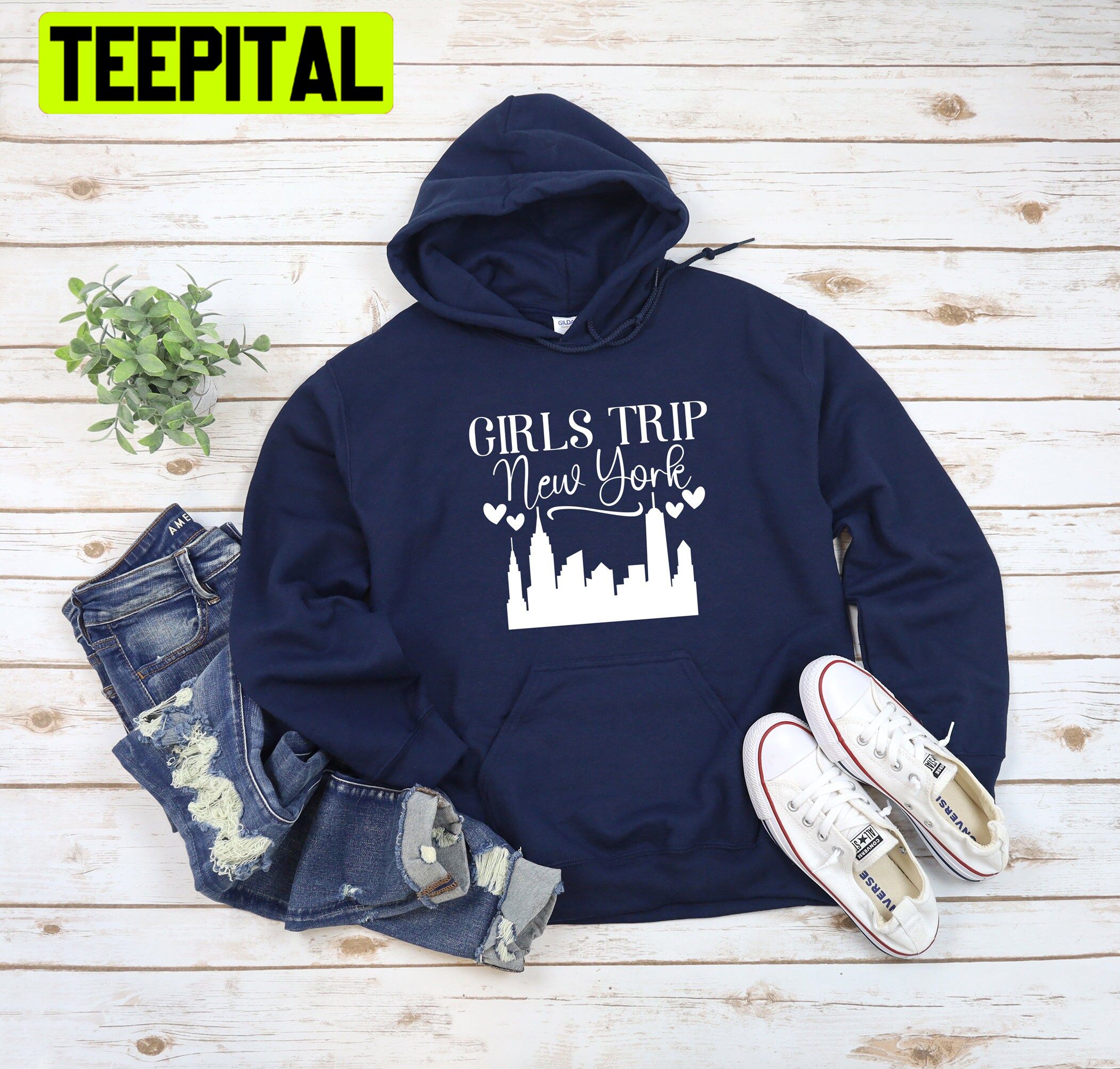 Girl's Trip New York Trending Unisex Hoodie Girl's Trip New York Trending Unisex Hoodie