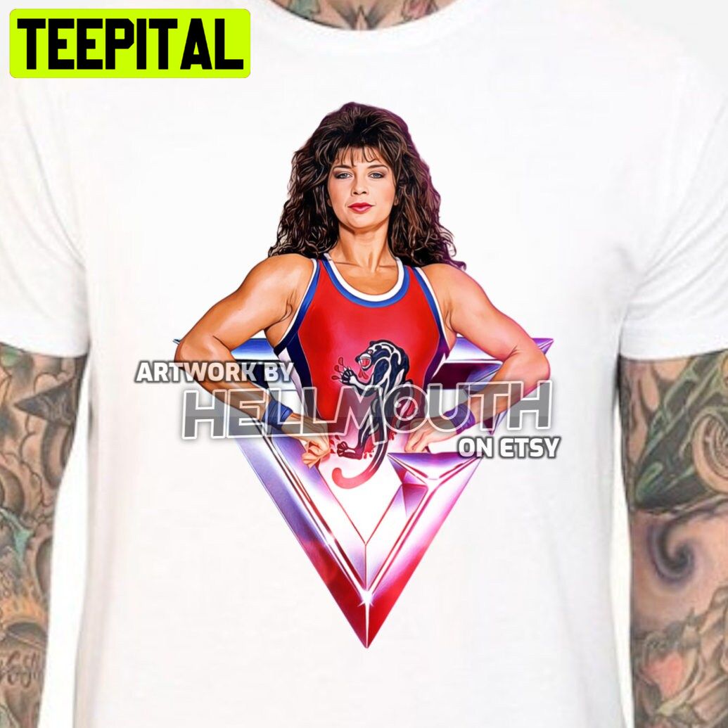 Gladiators Panther 90s Retro Uk Tv Show Helen O'reilly Halloween Trending Unsiex T-Shirt Gladiators Panther 90s Retro Uk Tv Show Helen O'reilly Halloween Trending Unsiex T-Shirt