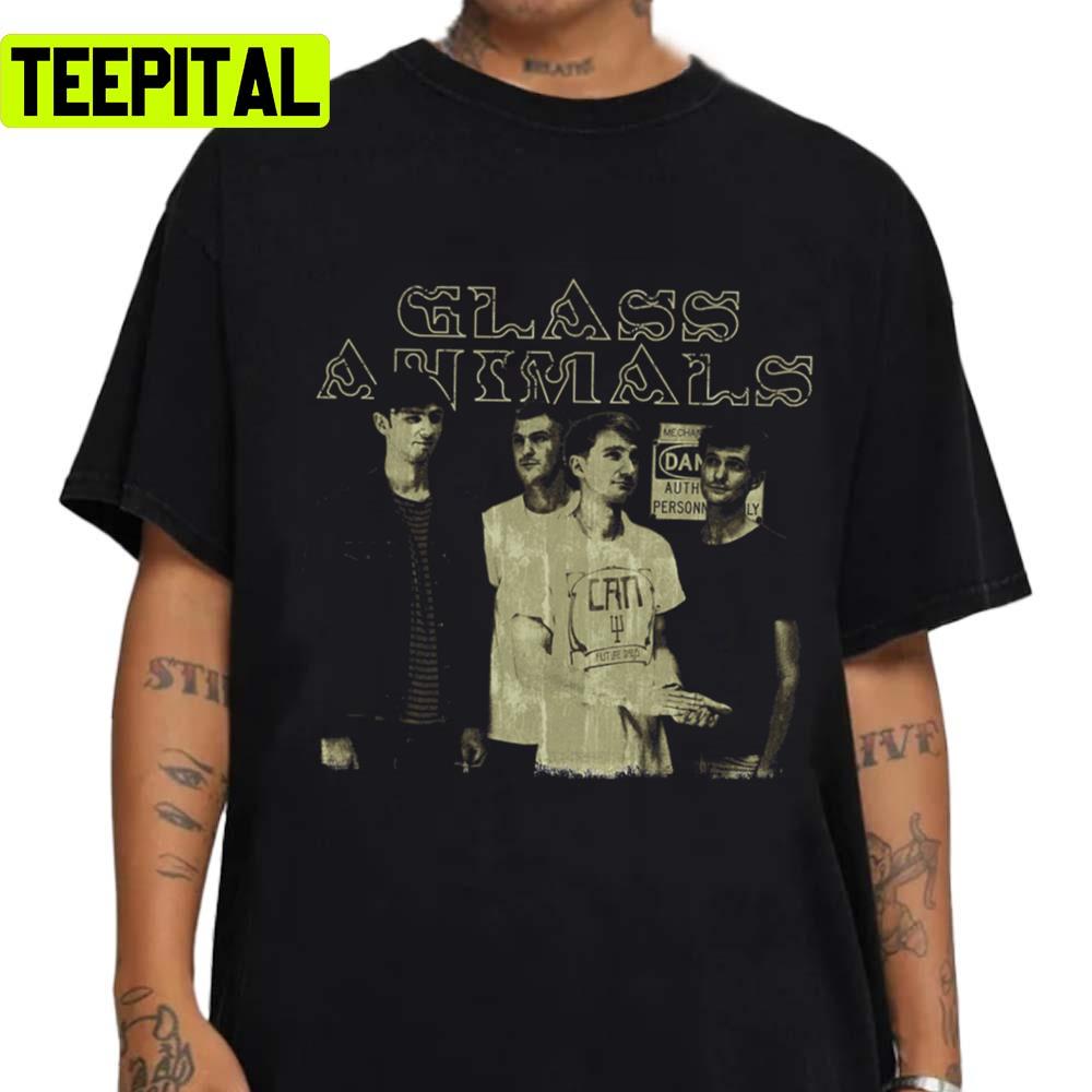 Glass Animals Distressed Grungy Retro Unisex T-Shirt Glass Animals Distressed Grungy Retro Unisex T-Shirt