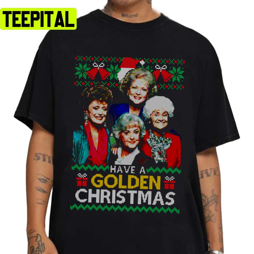 Golden Girls Quad Funny Knit Pattern Christmas Ugly Unisex Sweatshirt Golden Girls Quad Funny Knit Pattern Christmas Ugly Unisex Sweatshirt