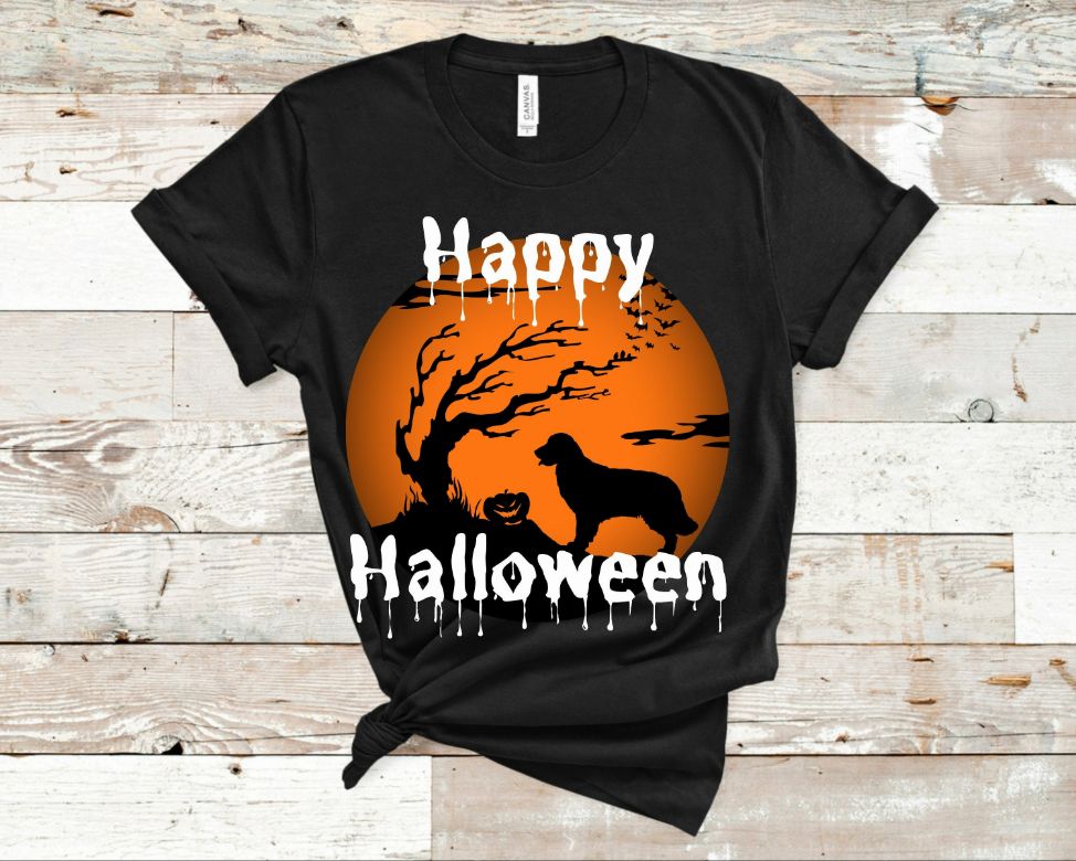 Golden Retriever Halloween Shirt Golden Retriever Halloween Shirt