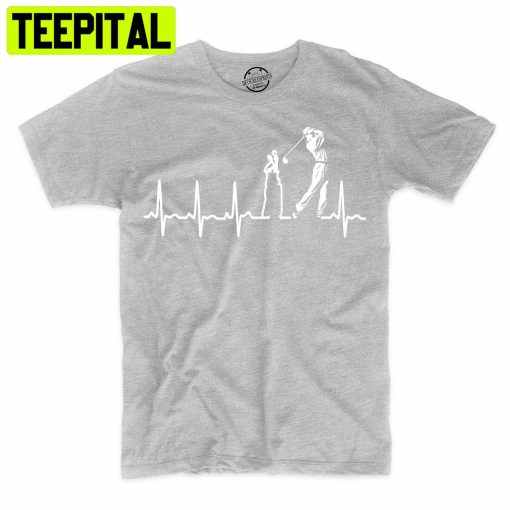 Golf Is Life Pulse Golfer Trending Unisex Shirt