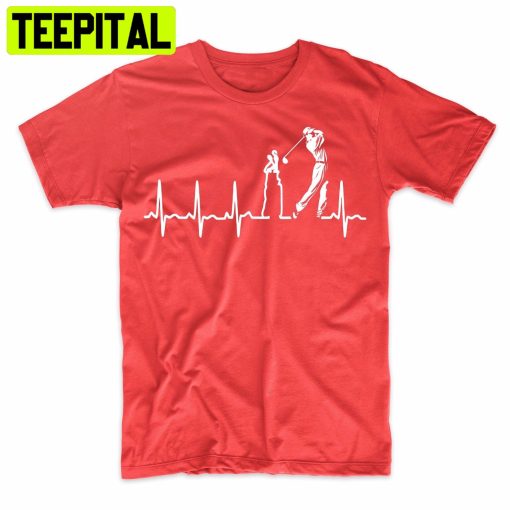 Golf Is Life Pulse Golfer Trending Unisex Shirt