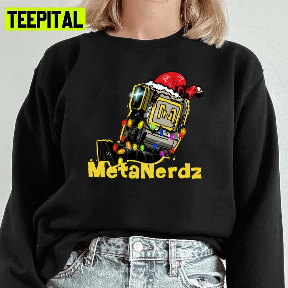 Gonk With Yellow Outline Christmas Unisex Sweatshirt Gonk With Yellow Outline Christmas Unisex Sweatshirt