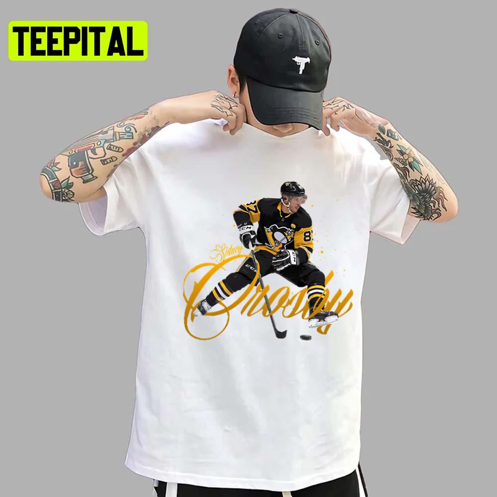 Great Player Pittsburgh Penguins Sidney Crosby Ice Hockey Unisex T-Shirt Great Player Pittsburgh Penguins Sidney Crosby Ice Hockey Unisex T-Shirt