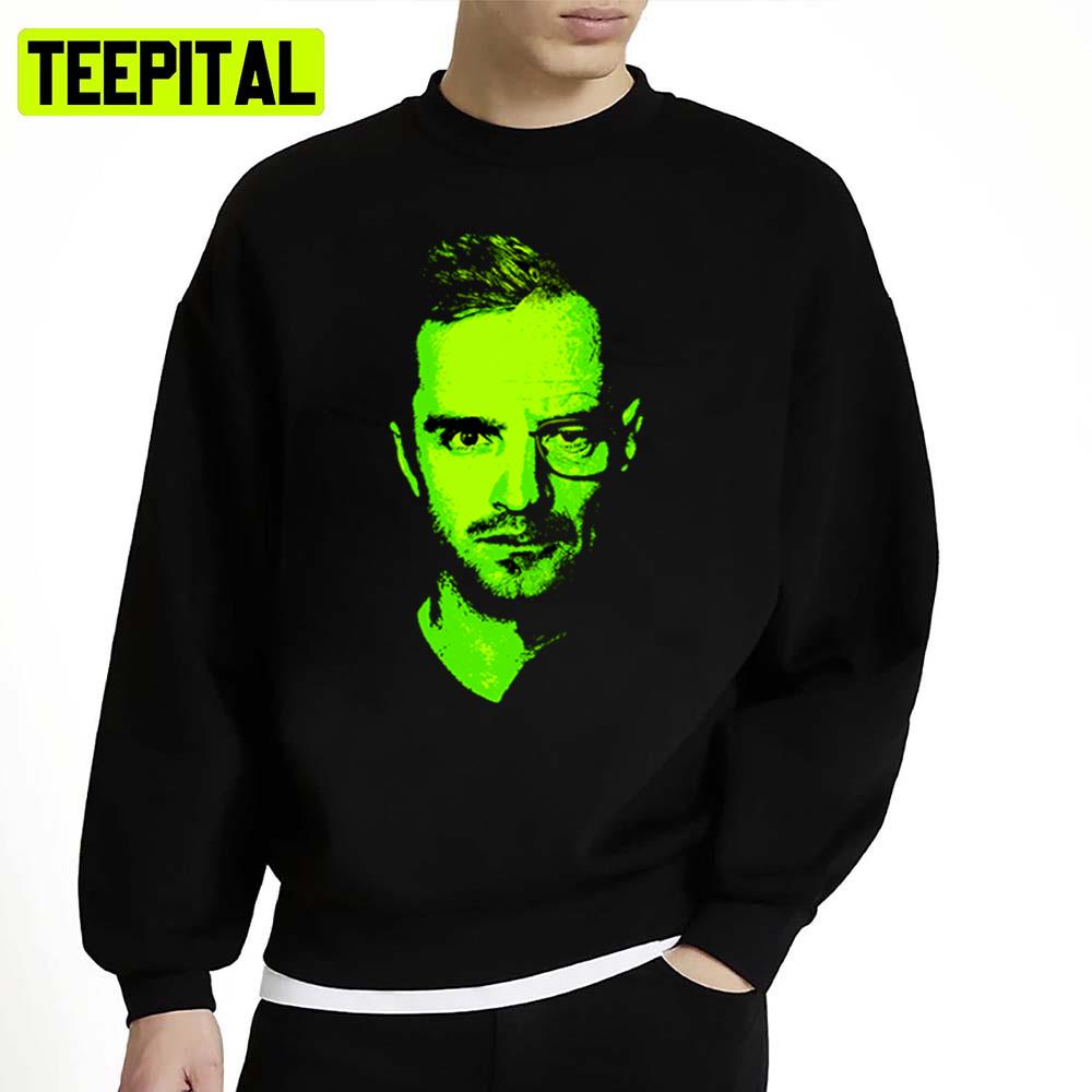 Green Art Breaking Bad Heisenbergjessie Unisex Sweatshirt Green Art Breaking Bad Heisenbergjessie Unisex Sweatshirt