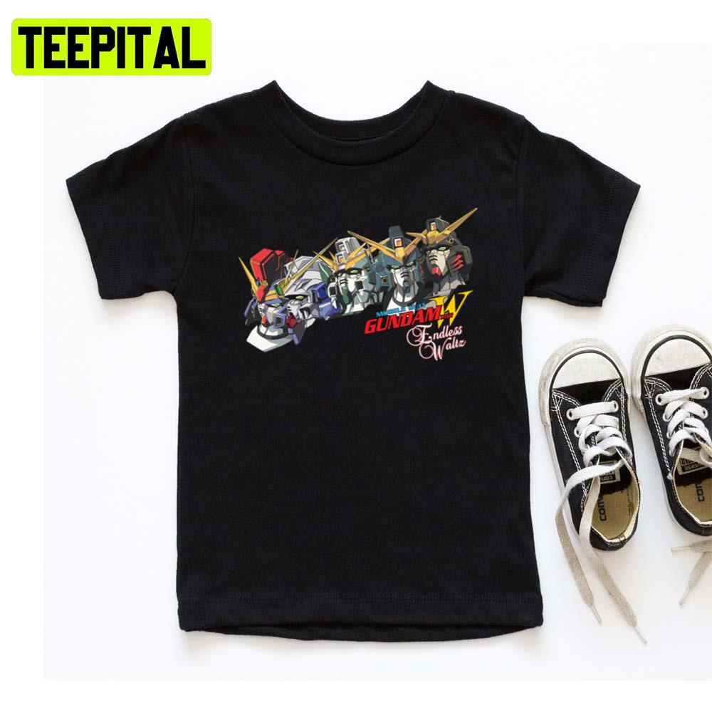 Gundam Wing Endless Waltz All Five Hoodie Gundam Wing Endless Waltz All Five Hoodie