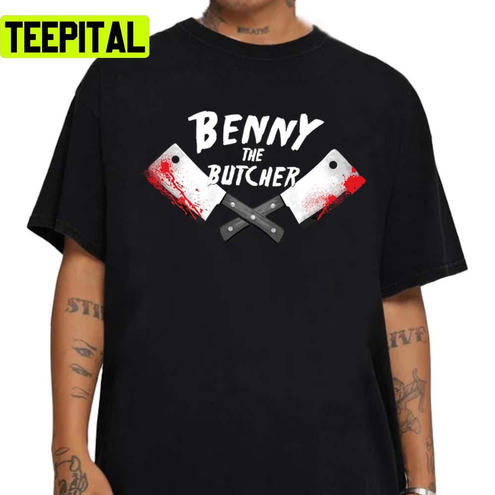Halloween Art Graphic Benny The Butcher Unisex Sweatshirt Halloween Art Graphic Benny The Butcher Unisex Sweatshirt