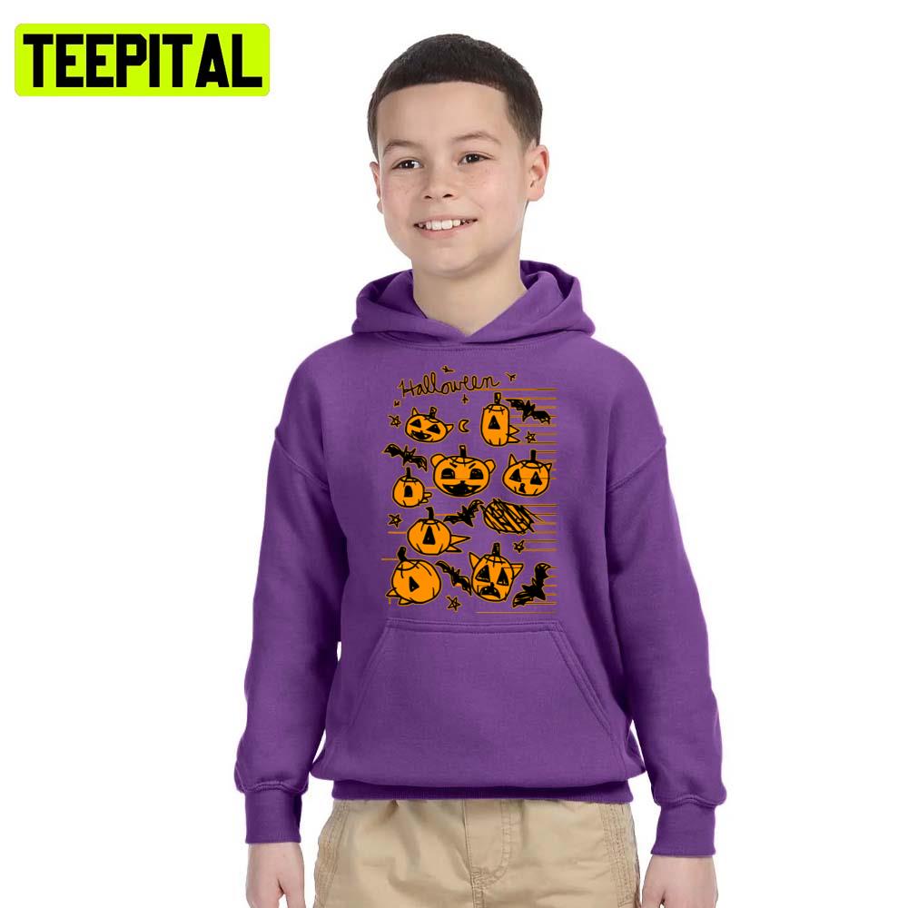 Halloween Design Harfest Pumpkins Night In The Woods Hoodie Halloween Design Harfest Pumpkins Night In The Woods Hoodie