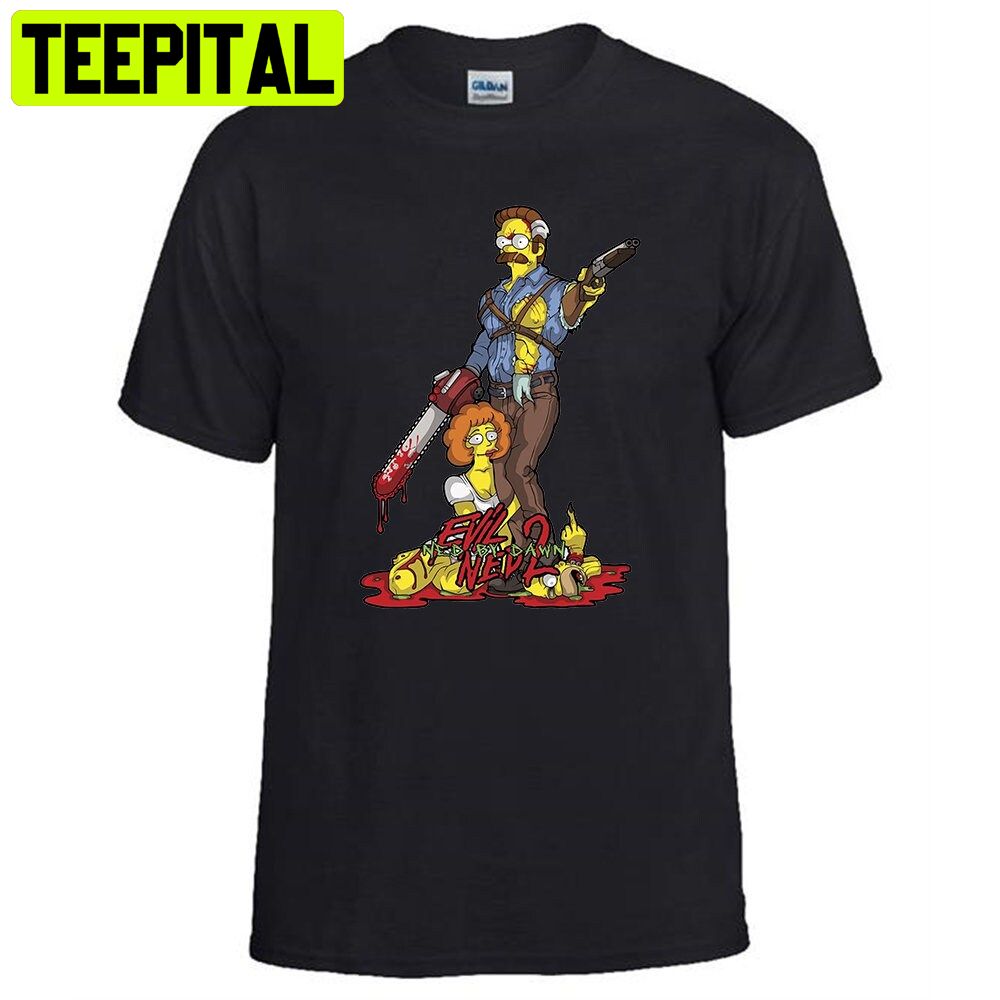 Halloween Evil Ned Simpson Movie Inspired Trending Unisex Shirt Halloween Evil Ned Simpson Movie Inspired Trending Unisex Shirt