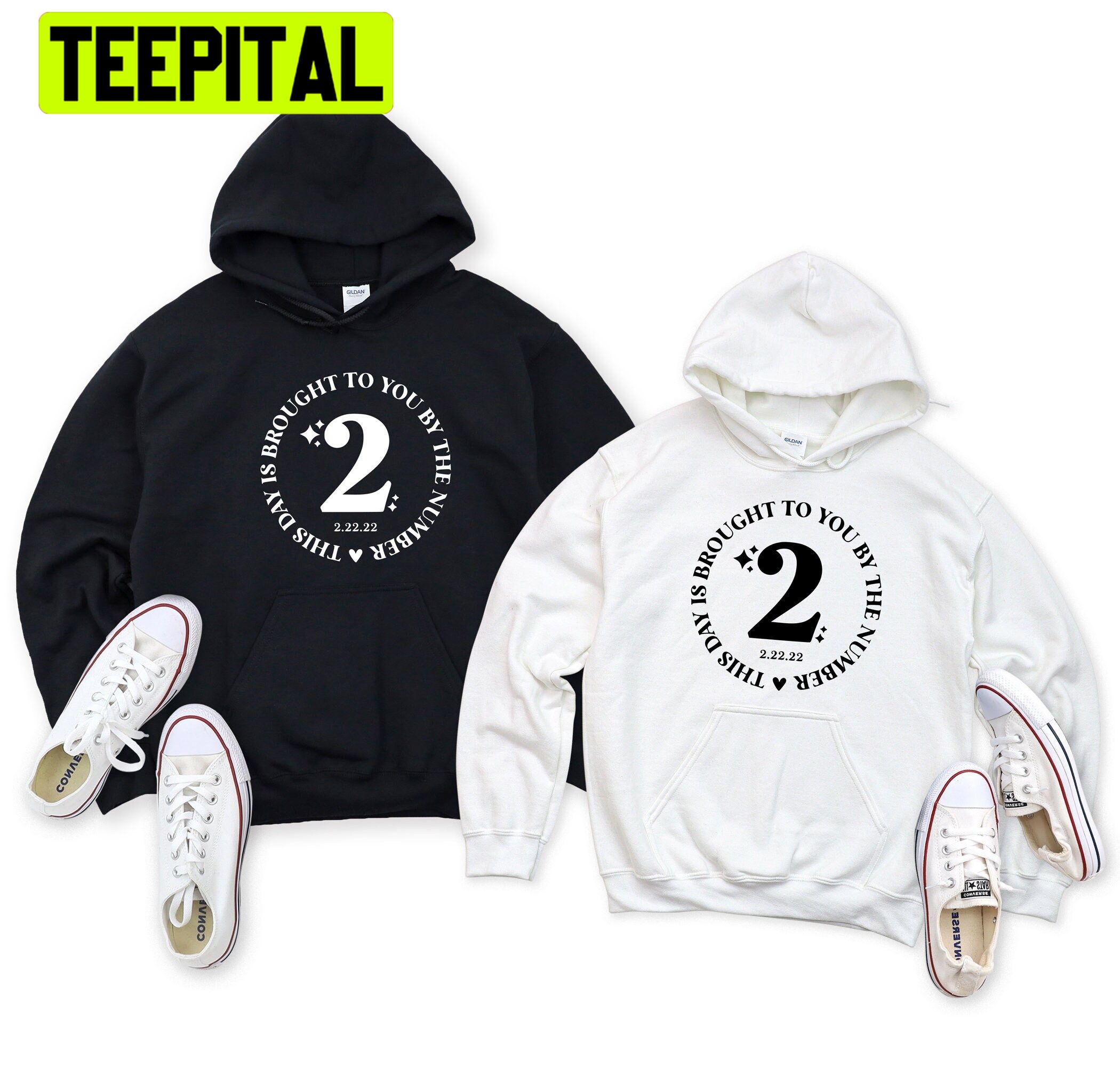 Happy Twosday Tuesday February 22nd 2022 Trending Unisex Hoodie Happy Twosday Tuesday February 22nd 2022 Trending Unisex Hoodie