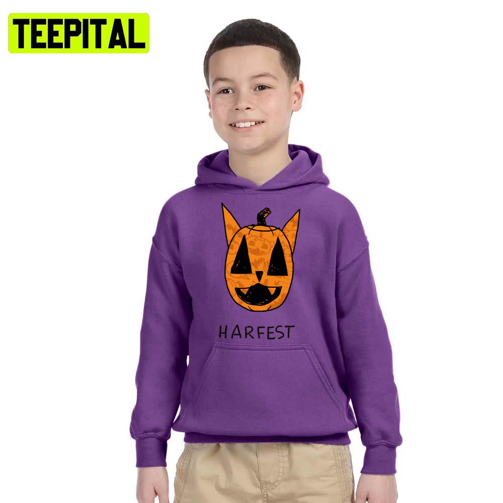 Harfest Pumpkin Night In The Woods Halloween Hoodie Harfest Pumpkin Night In The Woods Halloween Hoodie