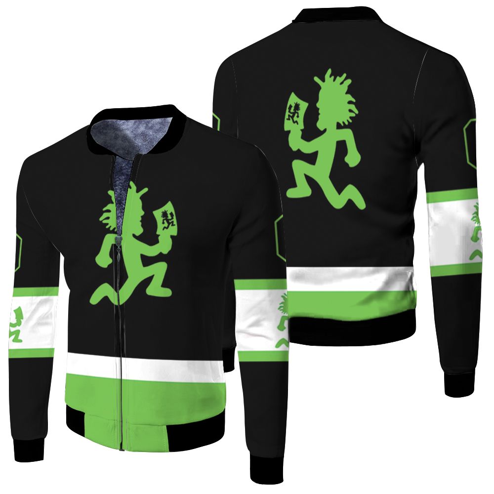 Hatchet Man Insane Clown Posse 3d Jersey Fleece Bomber Jacket Hatchet Man Insane Clown Posse 3d Jersey Fleece Bomber Jacket