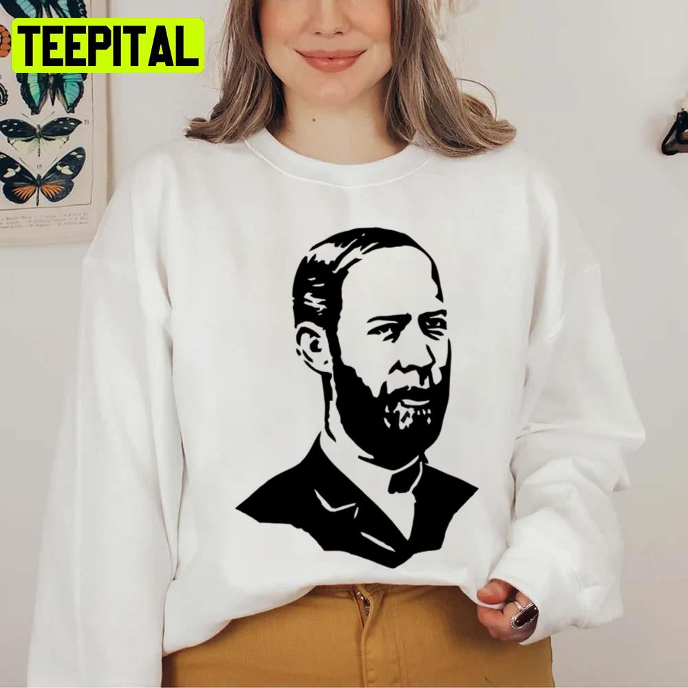Heinrich Rudolf Hertz Stencil Unisex T-Shirt Heinrich Rudolf Hertz Stencil Unisex T-Shirt
