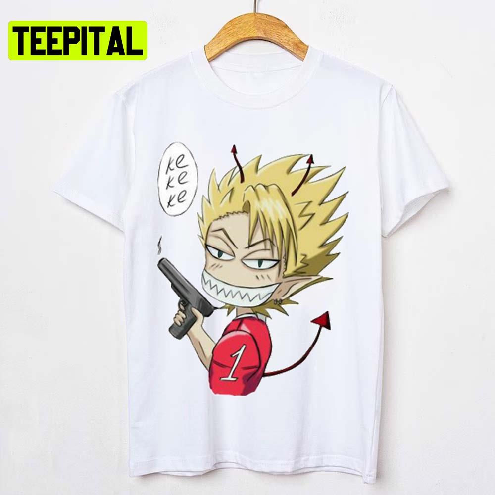 Hiruma Funny Moment In Eyeshield 21 Unisex T-Shirt Hiruma Funny Moment In Eyeshield 21 Unisex T-Shirt