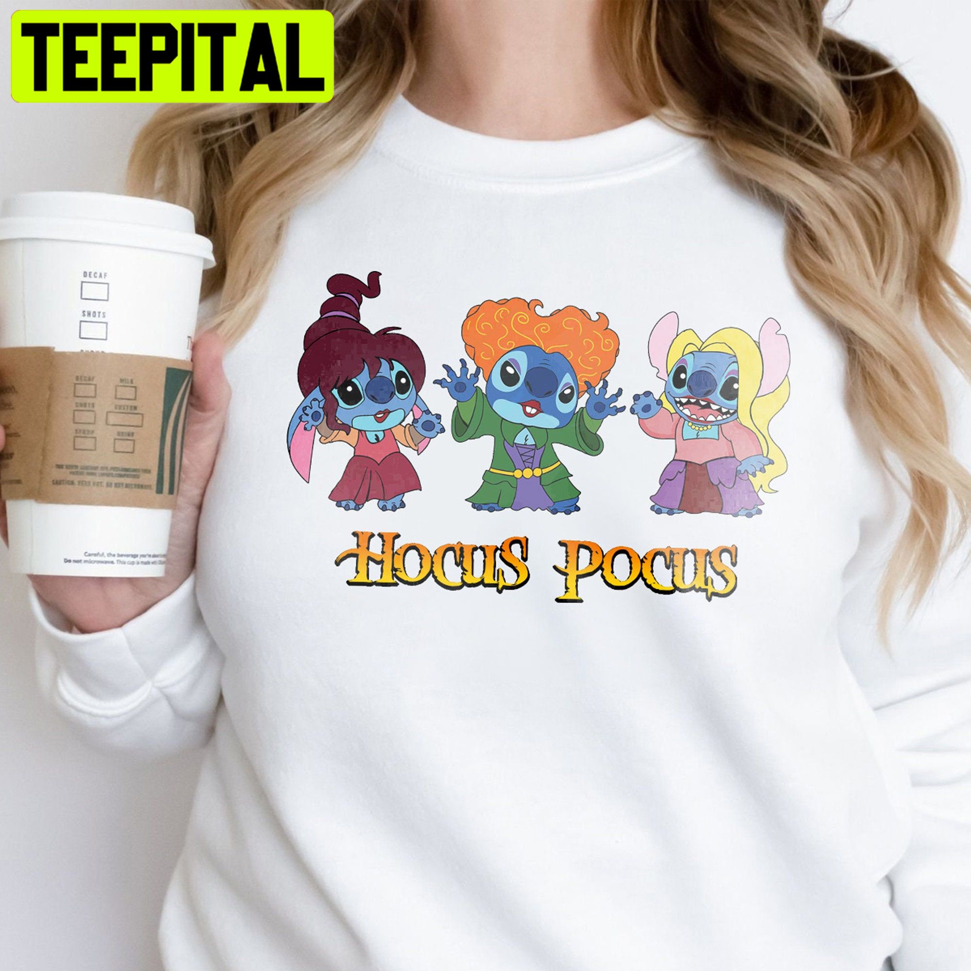 Hocus Pocus Stitch Witch HalloweenTrending Unisex Shirt Hocus Pocus Stitch Witch HalloweenTrending Unisex Shirt
