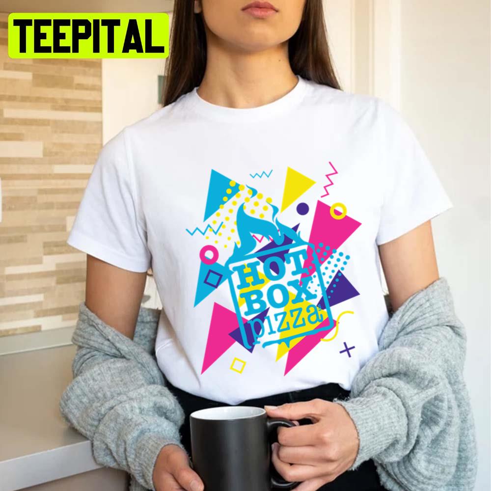 Hotbox Pizza 80's Saved By The Bell Unisex T-Shirt Hotbox Pizza 80's Saved By The Bell Unisex T-Shirt