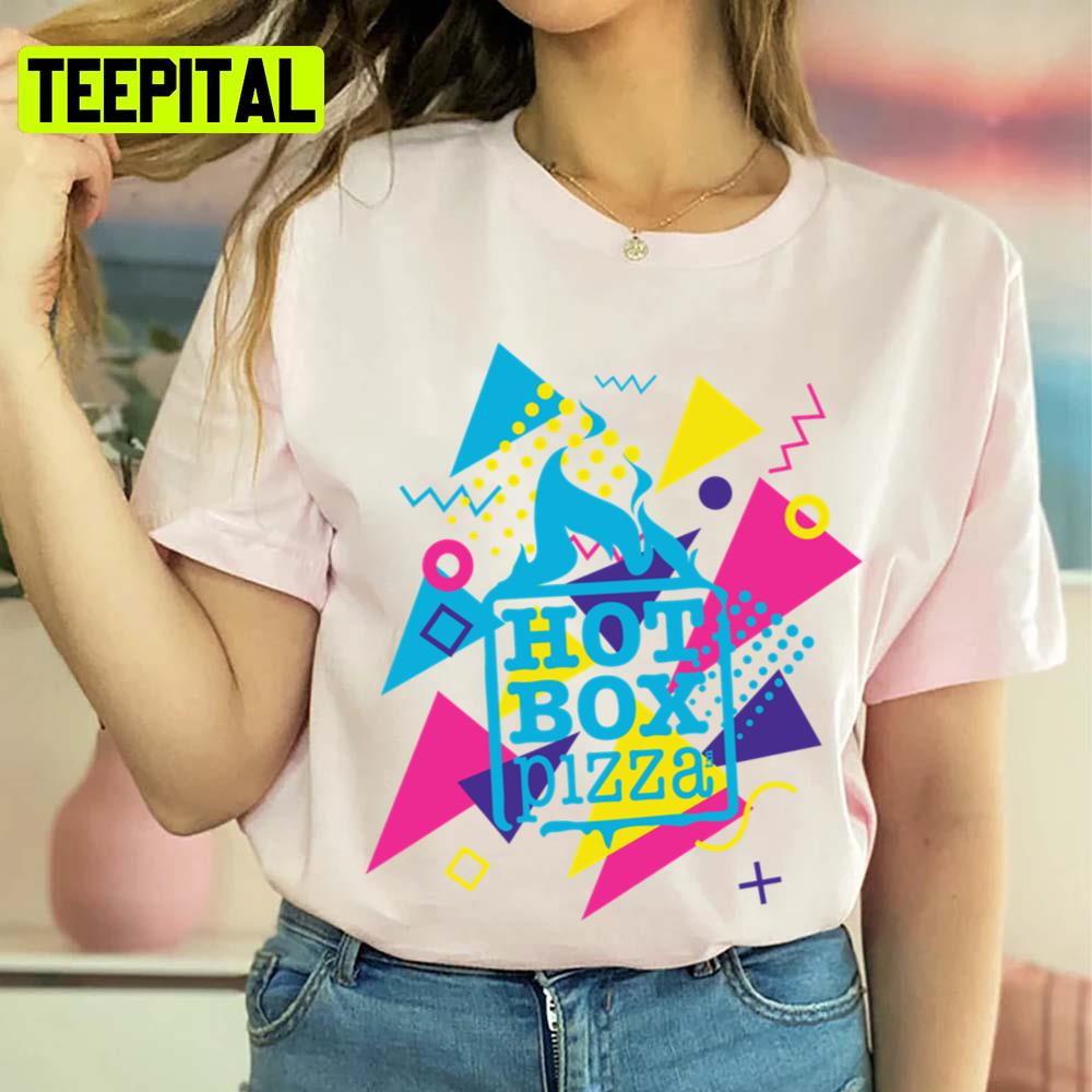 Hotbox Pizza 80's Saved By The Bell Unisex T-Shirt Hotbox Pizza 80's Saved By The Bell Unisex T-Shirt