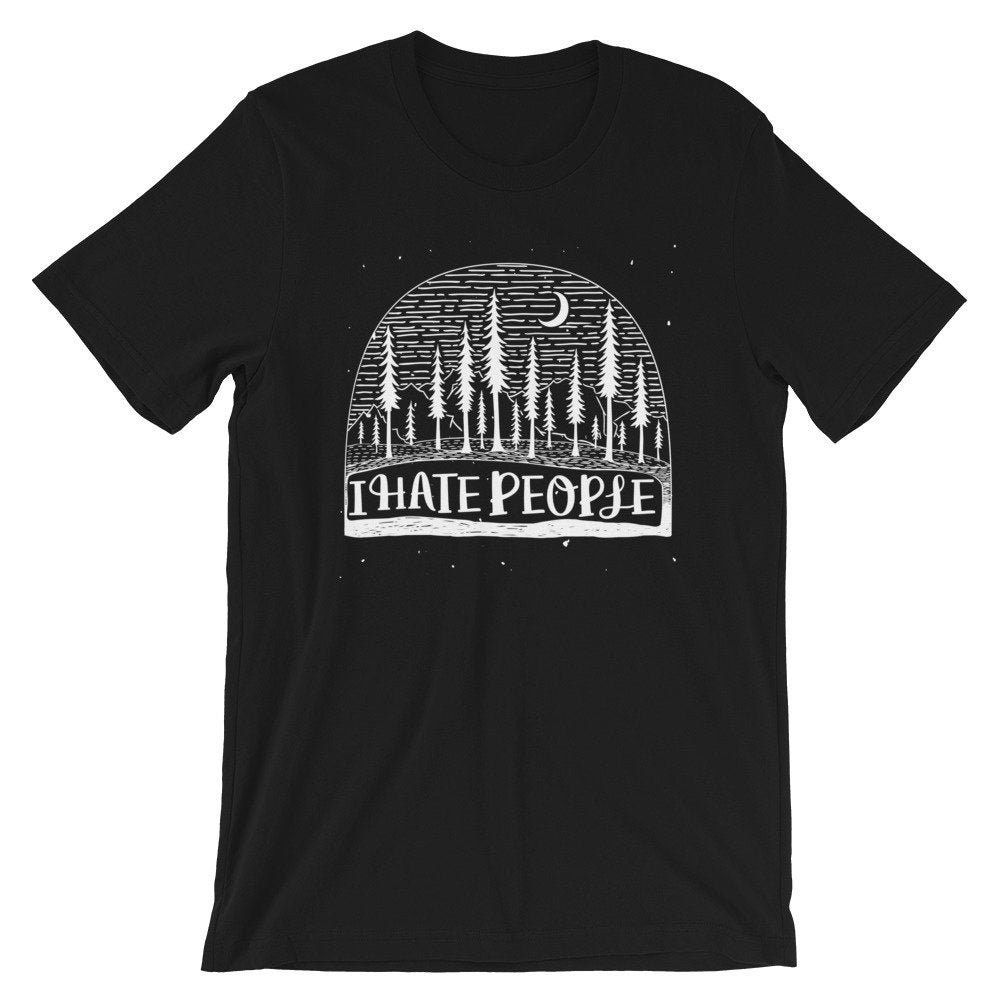 I Hate People Short-Sleeve Unisex T-Shirt I Hate People Short-Sleeve Unisex T-Shirt
