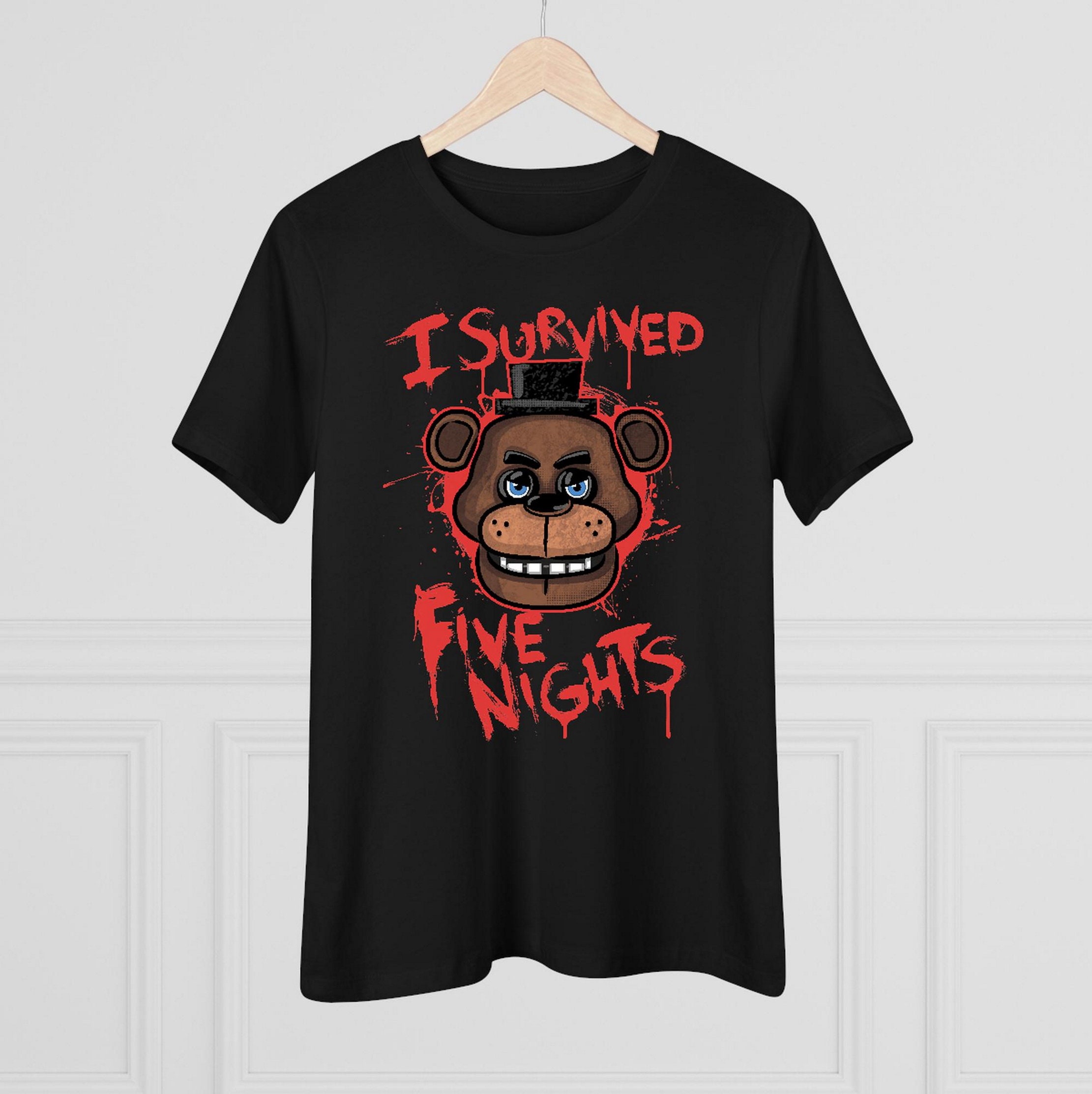 I Survived Five Nights At Freddy Five Nights At Freddy's Pizzeria Halloween Day Unisex T-Shirt I Survived Five Nights At Freddy Five Nights At Freddy's Pizzeria Halloween Day Unisex T-Shirt