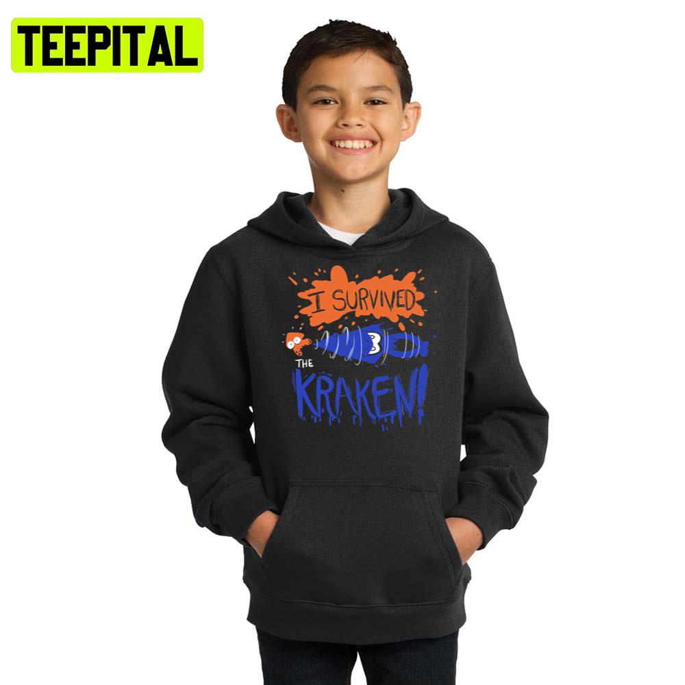 I Survived The Kraken Splatoon Game Hoodie I Survived The Kraken Splatoon Game Hoodie