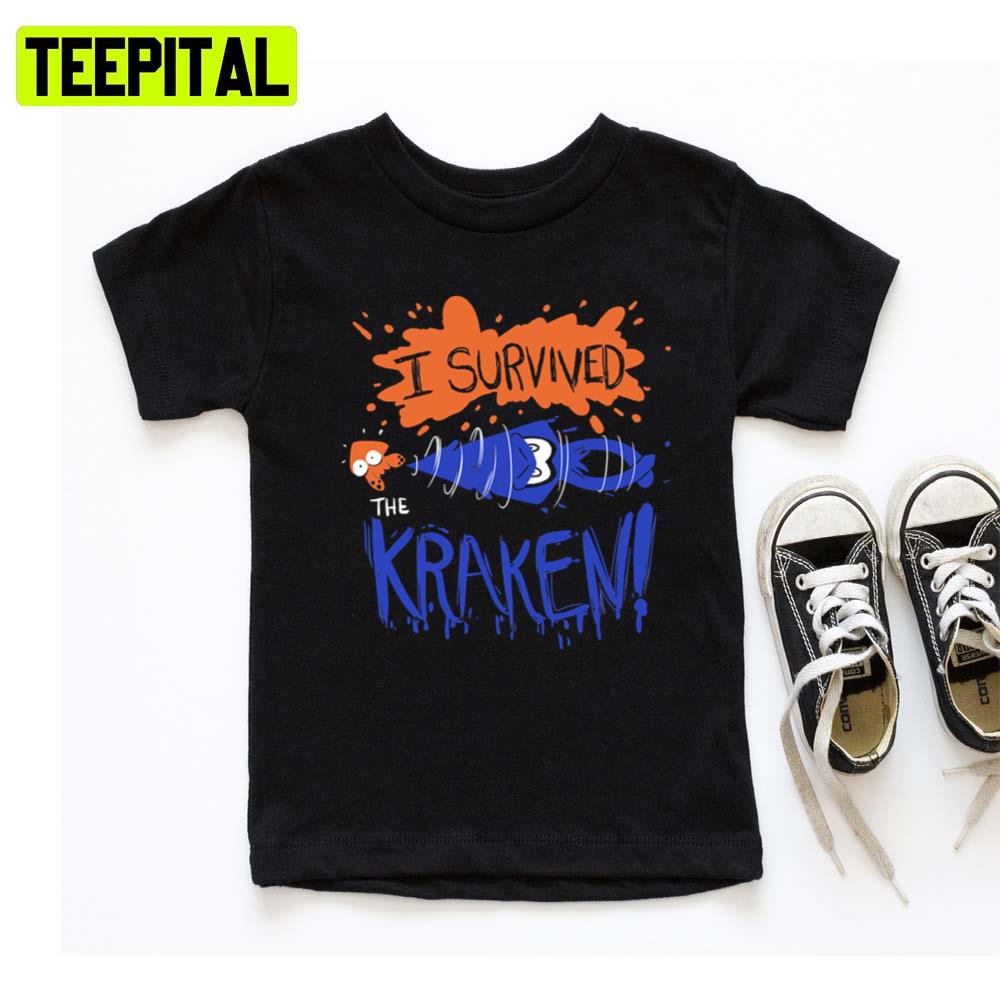 I Survived The Kraken Splatoon Game Hoodie I Survived The Kraken Splatoon Game Hoodie